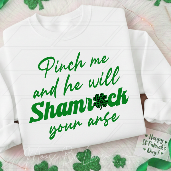 Pinch Me Green Gildan® Heavy Blend™ Crewneck Sweatshirt