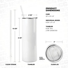 Sublimation Skinny Tumbler
