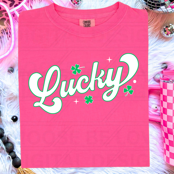 Lucky Comfort Colors® Heavyweight Ring Spun Tee