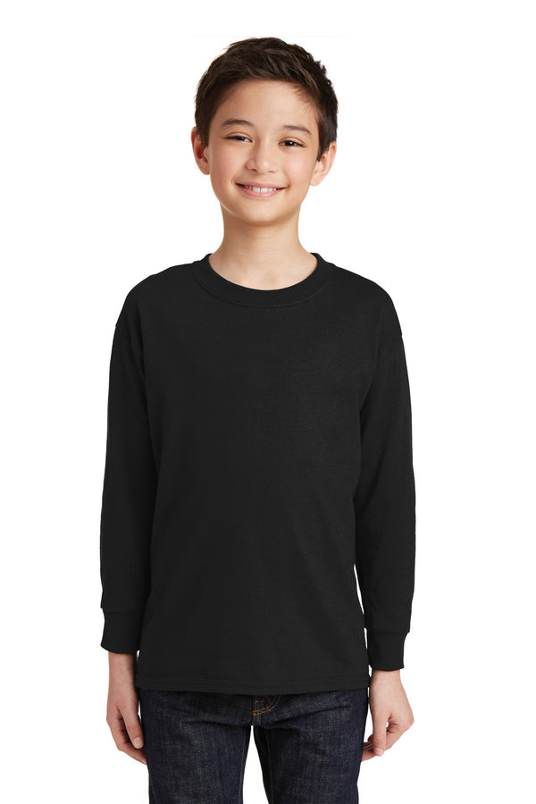 Gildan® Youth Heavy Cotton™ 100% Cotton Long Sleeve T-Shirt