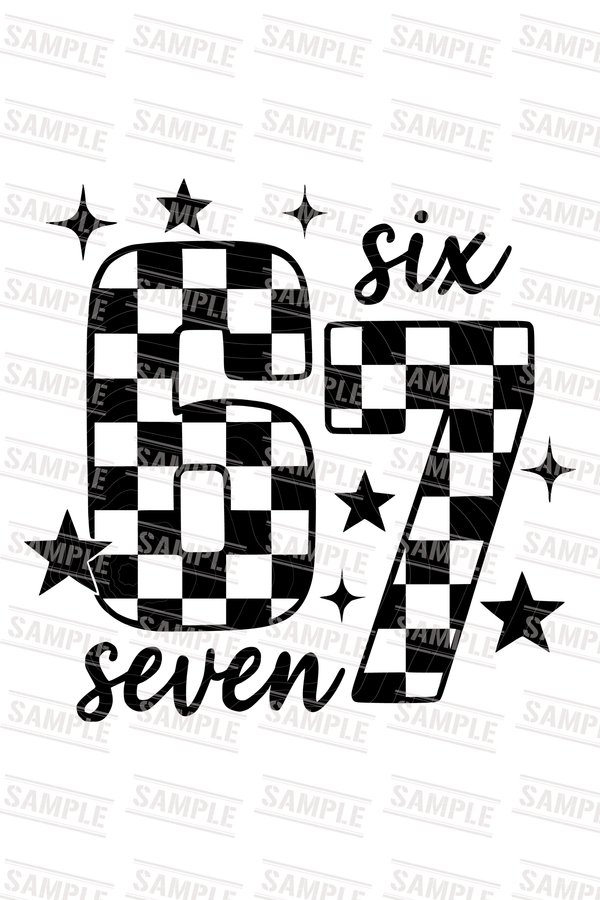 67 Checkered Gildan® Youth Heavy Cotton™ 100% Cotton T-Shirt