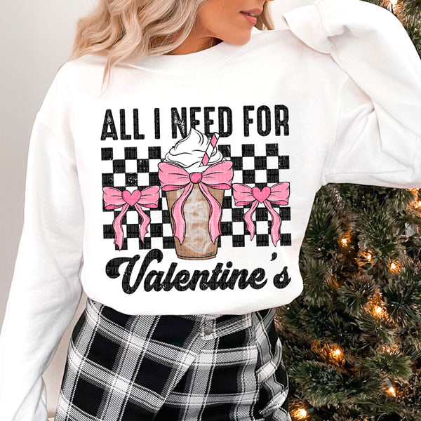 All I Need for Valentines Gildan® Heavy Blend™ Crewneck Sweatshirt