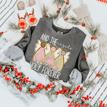 Angels Cry Holy Comfort Colors® Ring Spun Crewneck Sweatshirt