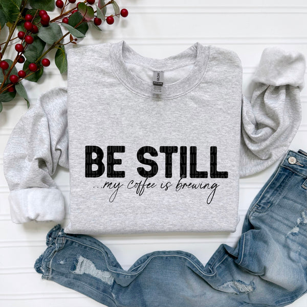 Be Still Coffee Gildan® Heavy Blend™ Crewneck Sweatshirt