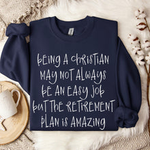 Being a Christian Gildan® Heavy Blend™ Crewneck Sweatshirt