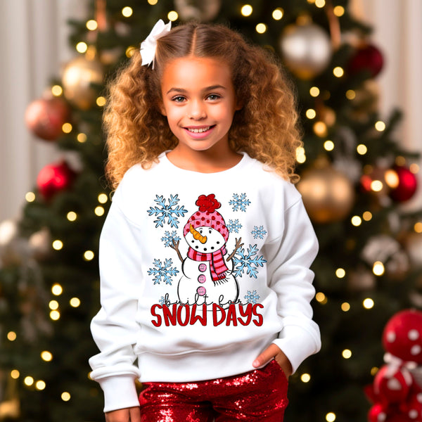 Snow Days Gildan® Youth Heavy Blend™ Crewneck Sweatshirt