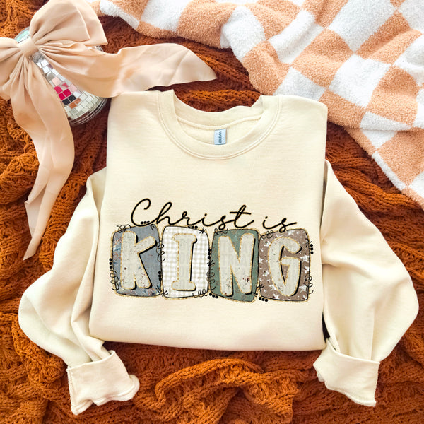 Christ is King Gildan® Heavy Blend™ Crewneck Sweatshirt