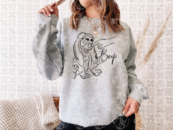 Copper Boop Character Gildan® Heavy Blend™ Crewneck Sweatshirt