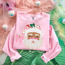 Glittered Up Santa Gildan® Heavy Blend™ Crewneck Sweatshirt