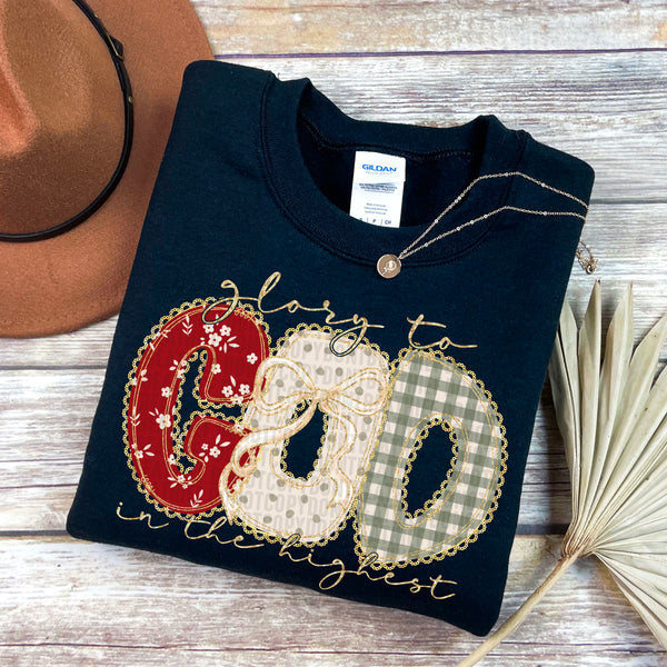 Glory to God in the Highest Gildan® Heavy Blend™ Crewneck Sweatshirt