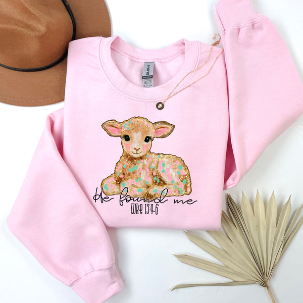 He Found Me Gildan® Heavy Blend™ Crewneck Sweatshirt