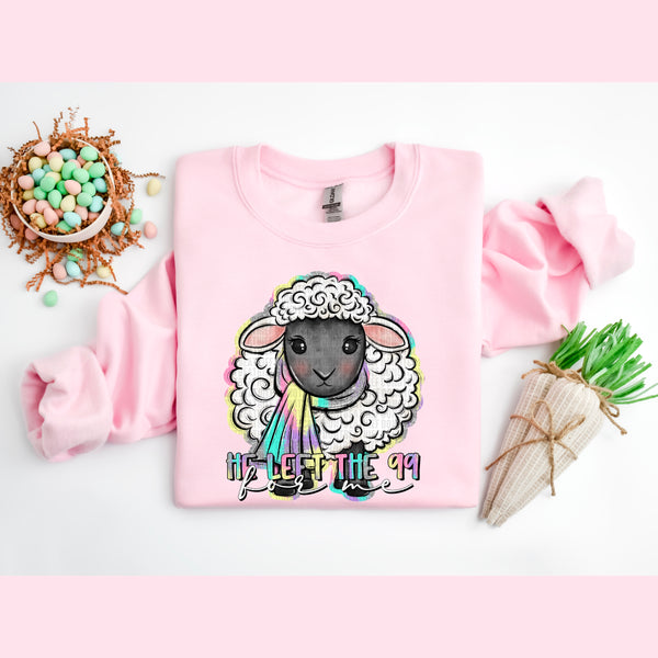 He Left the 99 for Me Gildan® Heavy Blend™ Crewneck Sweatshirt