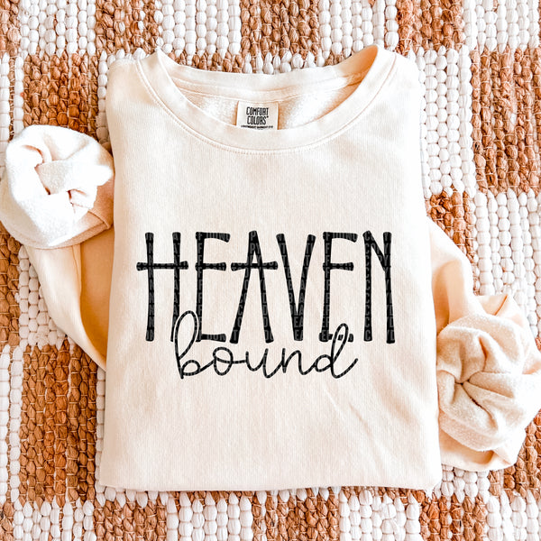 Heaven Bound Comfort Colors® Ring Spun Crewneck Sweatshirt