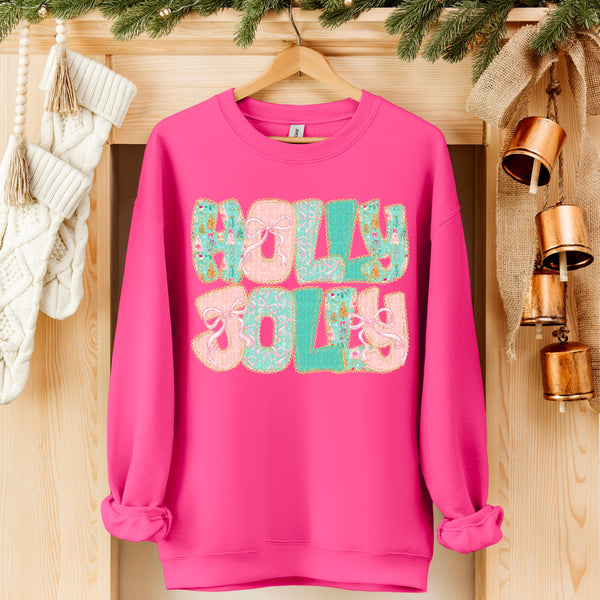 Holly Jolly Gildan® Heavy Blend™ Crewneck Sweatshirt
