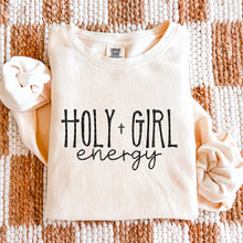 Holy Girl Energy Comfort Colors® Ring Spun Crewneck Sweatshirt