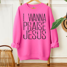 I Wanna Praise Jesus Gildan® Heavy Blend™ Crewneck Sweatshirt