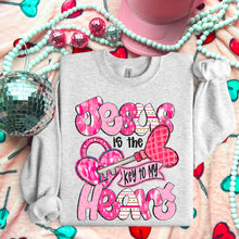 Jesus is the Key to My Heart Gildan® Heavy Blend™ Crewneck Sweatshirt