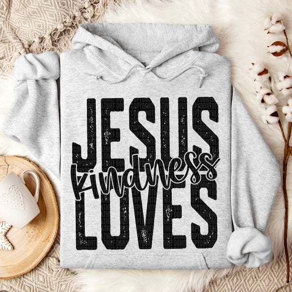 Jesus Loves Kindness Gildan® Heavy Blend™ Hooded Sweatshirt