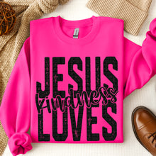 Jesus Loves Kindness Gildan® Heavy Blend™ Crewneck Sweatshirt