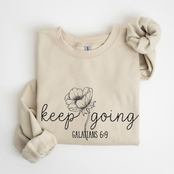Keep Going Gildan® Heavy Blend™ Crewneck Sweatshirt