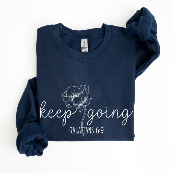 Keep Going Gildan® Heavy Blend™ Crewneck Sweatshirt