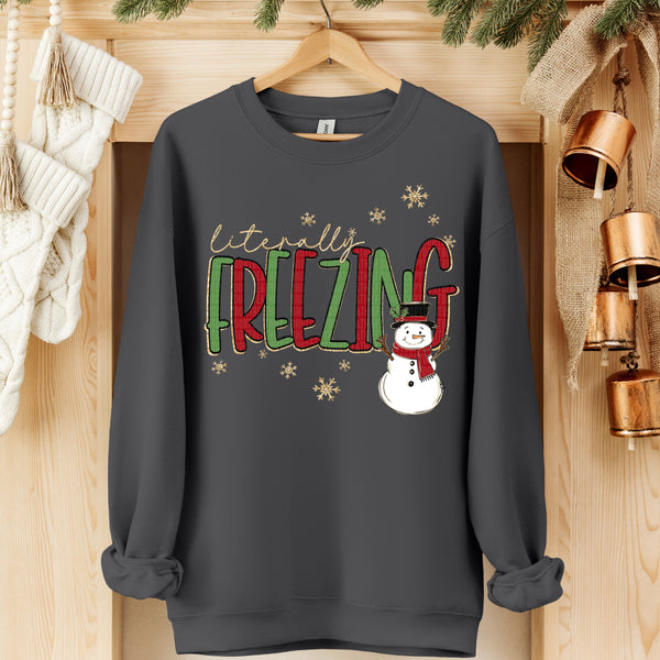 Literally Freezing Gildan® Heavy Blend™ Crewneck Sweatshirt