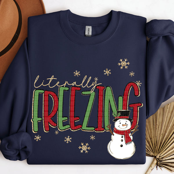 Literally Freezing Gildan® Heavy Blend™ Crewneck Sweatshirt