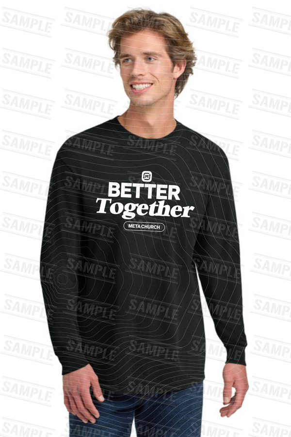 Meta Church Comfort Colors® Heavyweight Ring Spun Long Sleeve Tee