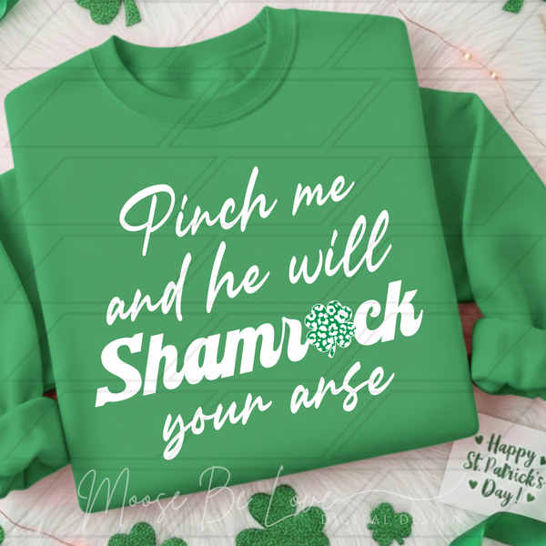 Pinch Me Green Gildan® Heavy Blend™ Crewneck Sweatshirt